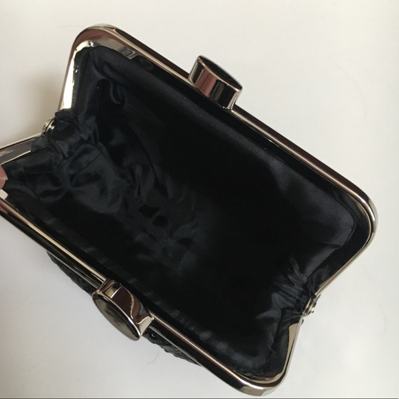 Victorias secret black & silver sequin coin purse - Picture 4 of 4